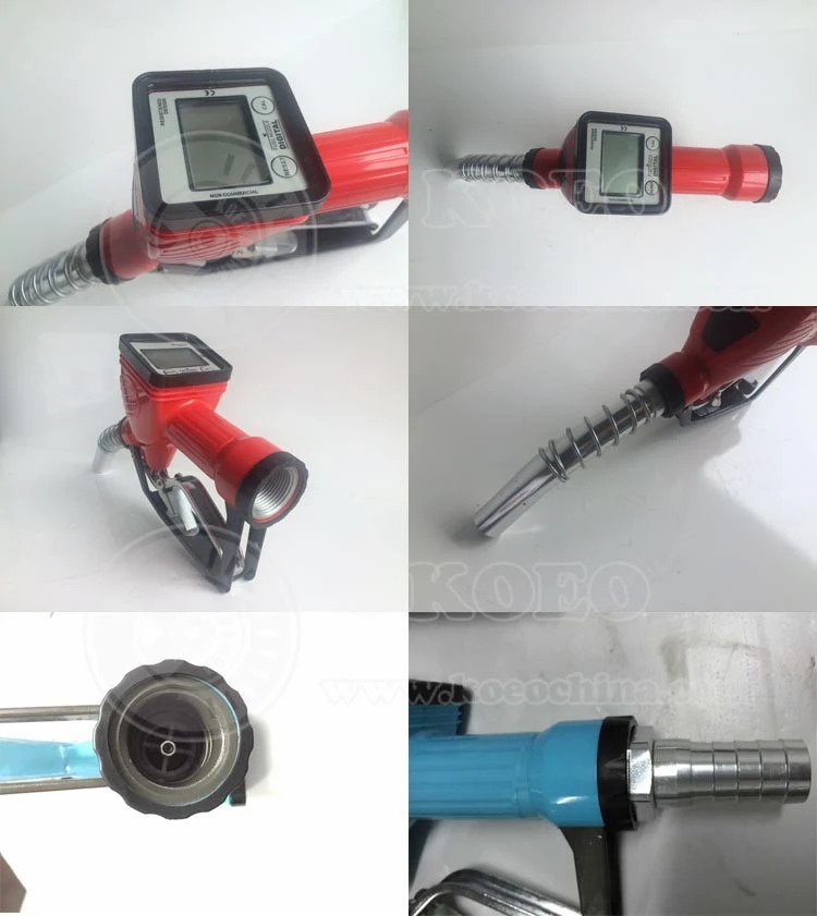 China Manufacture Manual Nozzle with Electronic Meter